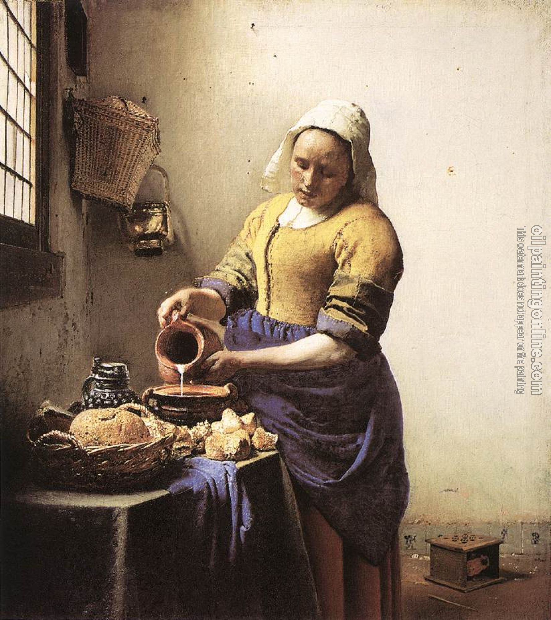 Vermeer, Jan - The Milkmaid
